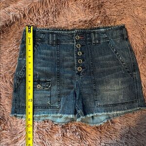 Pilcro Blue Denim Shorts
